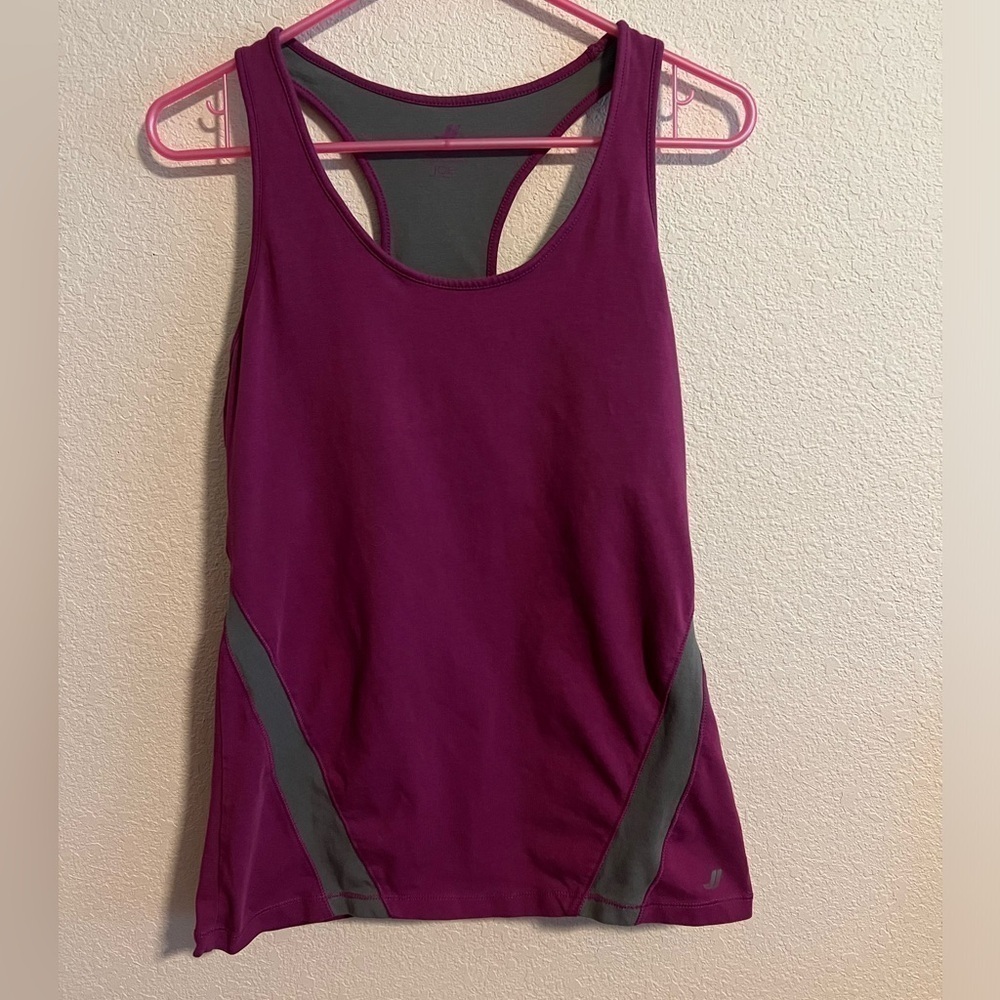 Joe Fresh Purple Exercise Tank Top Medium